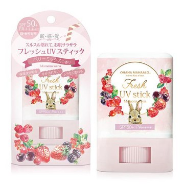 OHANA MAHAALO 莓果兔兔絲滑白雪防曬棒(15g)