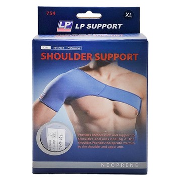 LP SUPPORT 肩部保健型護套單入裝  XL  藍色  1個
