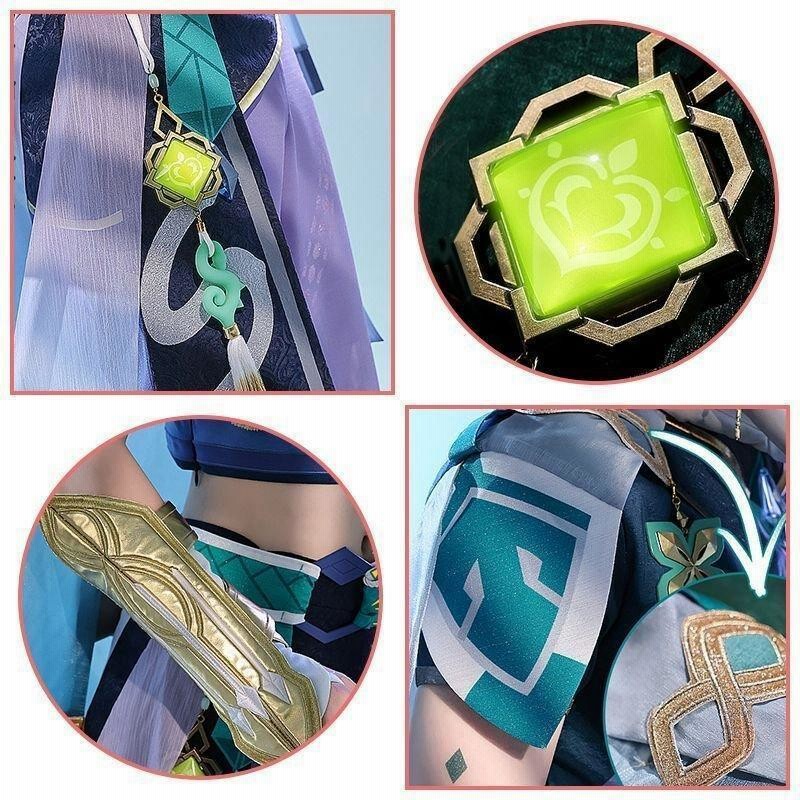 【新品】原神 白朮 コスプレ 三分妄想 フルセット 三分妄想 原神 コスプレ 白朮 ビャクジュツ 衣装セット