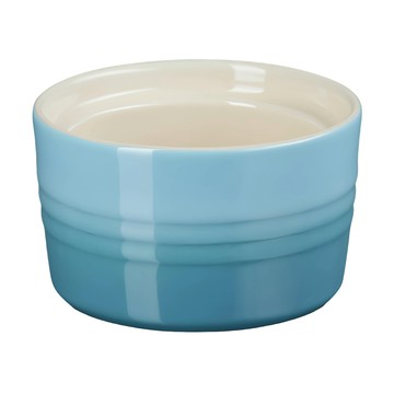 LE CREUSET 可堆疊小烤皿  加勒比海藍  1個