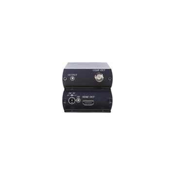 其它品牌 昌運監視器 HE01C (HE01CT+HE01CR) HDMI 同軸線延長器 最遠距離100M 內建BNC環路輸出埠