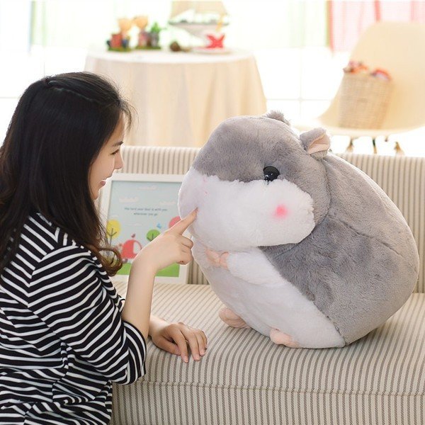 ハムスターぬいぐるみ動物 抱き枕 可愛い クッション プレゼント ギフト 子供 動物 誕生日 お祝い 特大 45cm 通販 Lineポイント最大0 5 Get Lineショッピング