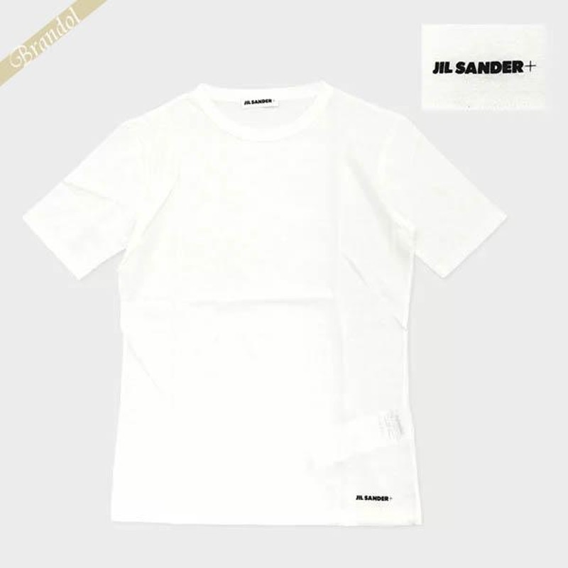 ジルサンダー Jil Sander Tシャツ レディース サイドロゴ 半袖 XS/S/M