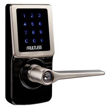 FAULTLESS 加安牌 電子鎖 水平鎖 密碼/鑰匙 原廠保固  TL505P  1個