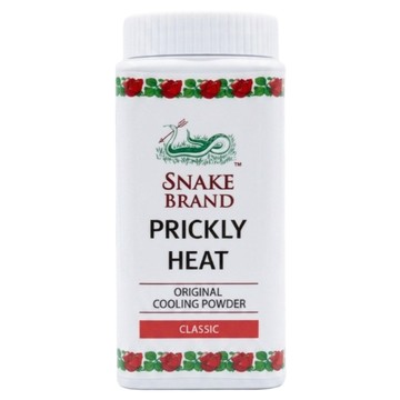 SNAKE BRAND 蛇牌 爽身粉 經典玫瑰  50g  1個
