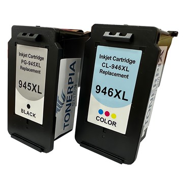 Tonerpia Canon 相容墨水 PG-945XL + CL-946XL 套組  1套  黑色 + 彩色
