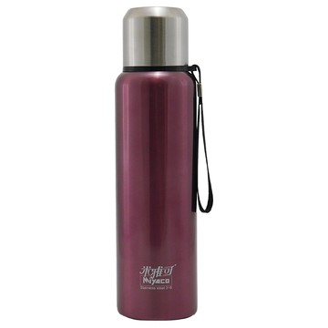 米雅可Koruto 316不鏽鋼真空全鋼保溫瓶-600ml-淡紫羅蘭色-1入
