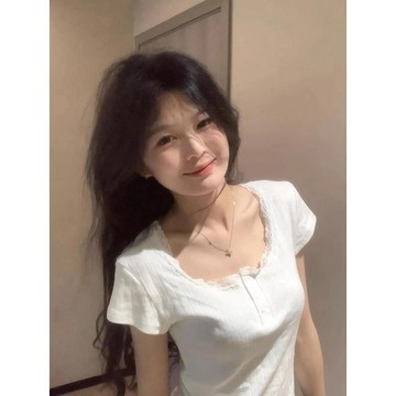 已售9642件💖甜美減齡T恤~短袖T恤 修身 正肩 夏季衣服 上衣女