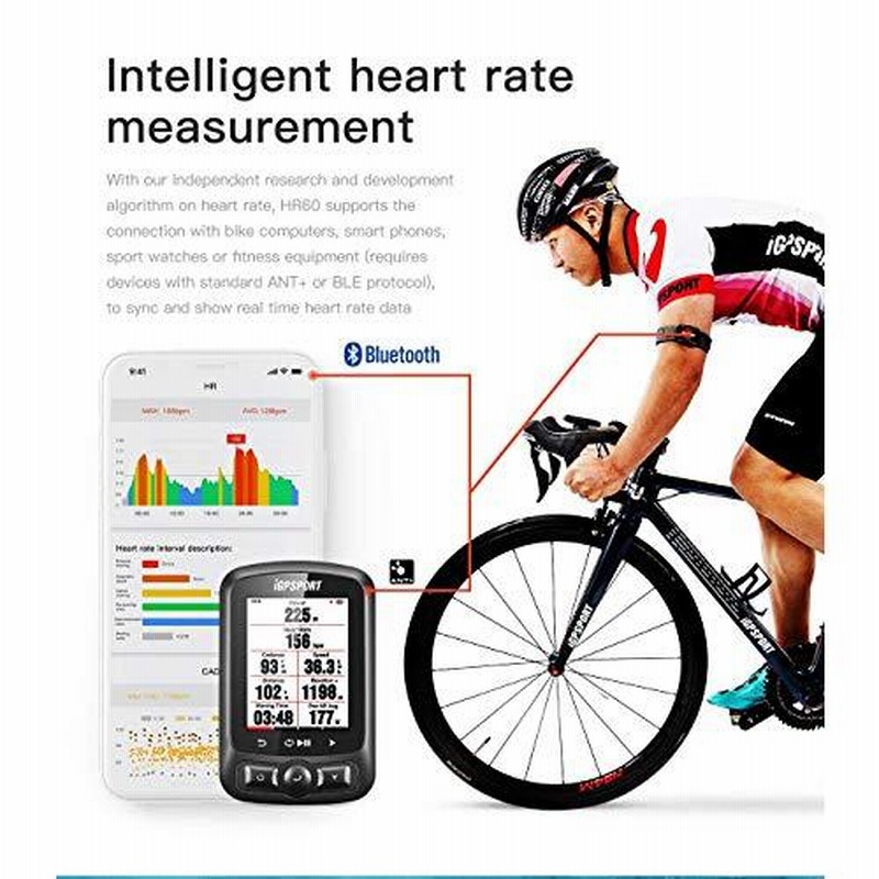心拍計アームバンドigpsport Hr60 Ant およびbluetooth付き光学式心拍数センサー 通販 Lineポイント最大get Lineショッピング