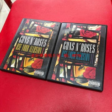 槍炮與玫瑰 Guns N' Roses 美版2DVD 99新 經典搖滾 演唱會典藏 正版引進 收藏首選