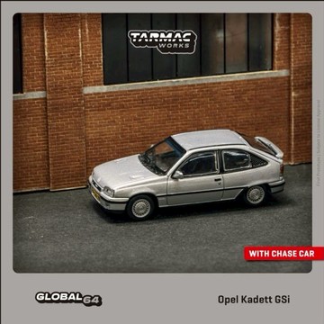 【東海模型】TARMAC WORKS 1/64 歐寶 Opel Kadett Gsi 銀色