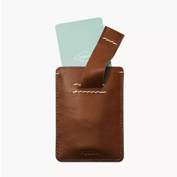 送禮首選★FOSSIL Westover 真皮直式卡夾-ML4585210【美國時尚品牌】 附防塵袋+提袋【全館滿額折價★FOSSIL全系列包夾送美妝蛋】