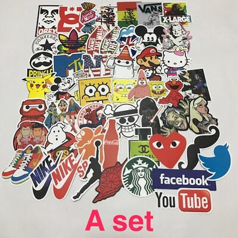 国内発送 防水ステッカー キャラクターステッカー シール ステッカー 50枚 通販 Lineポイント最大1 0 Get Lineショッピング