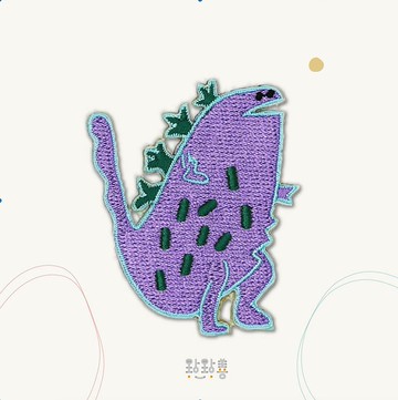 童趣刺繡貼-勾錐啦