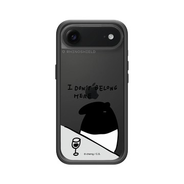 iPhone Air Mod NX -邊框背蓋組合 (相機按鈕) 黑 - 馬來貘 Laimo - 孤芳自賞