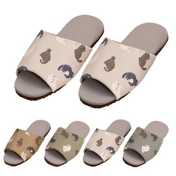 可愛叢林吸溼排汗拖鞋(4色) 【333家居鞋館】瞬吸快乾 透氣散熱 輕量止滑 台灣製造 機能布料 柔軟舒適 透氣排熱