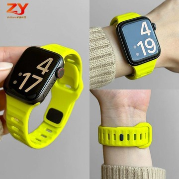 液態透氣矽膠錶帶 apple watch s11 錶帶 iwatch 10 蘋果錶帶 9 8 7 6 SE 蘋果手錶錶帶