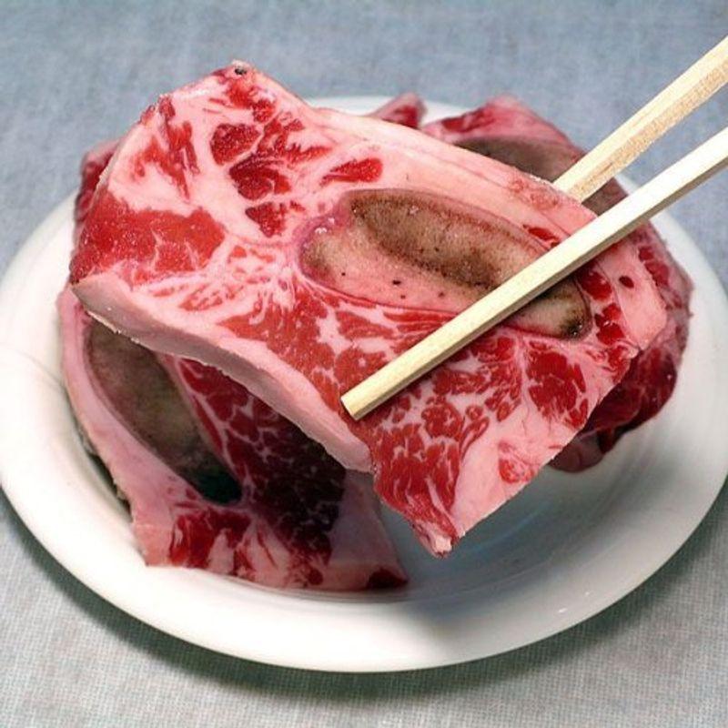 牛 骨付きカルビ 焼肉用 300g 冷凍