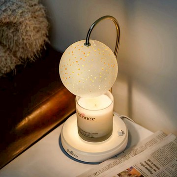 【Rofancy 洛帆晞】浪漫星空定時融蠟燈 & 65g香氛蠟燭