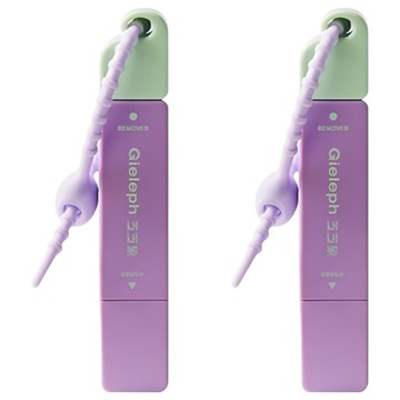 芝芝象 去漬筆 甜心馬卡龍 附掛繩 紫色  2個  12ml