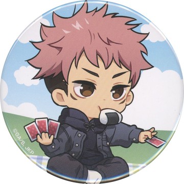 虎杖悠仁徽章丸抽賞咒術迴戰Enjoy！Picnic小吉-1