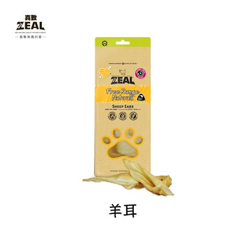 ZEAL真摯天然風乾零食-羊耳125g