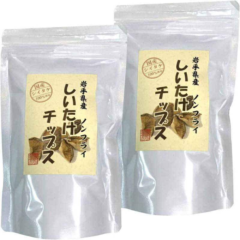 国産 しいたけチップス 30g×2袋セット 巣鴨のお茶屋さん 山年園