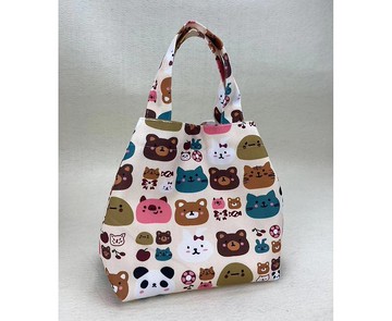 束繩提袋-動物園