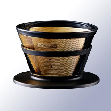 【Cores】黃金手沖濾杯-大 (2~6杯) 48g