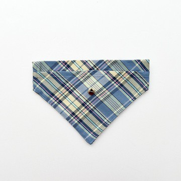 寵物天空藍領巾-不含項圈、牽繩【ZAZAZOO】