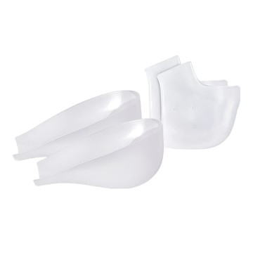 小麥購物 Y977隱形增高墊 含護腳套 124g 2雙  3.5cm  白色