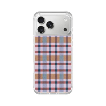 iPhone 17 Pro Max ClearX (MagSafe 兼容) 晶透白 - Pattern Play - 復古格紋