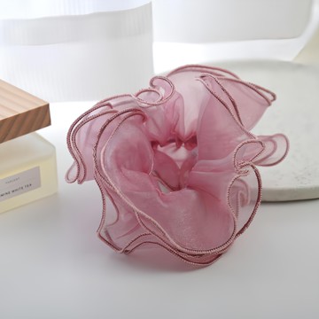 CHIC CHIC 日本造型髮圈 金多光澤款 紫色 時尚髮飾