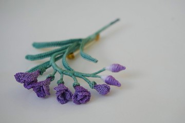 【秋冬新時尚】元森手作 小蒼蘭 微鉤胸針