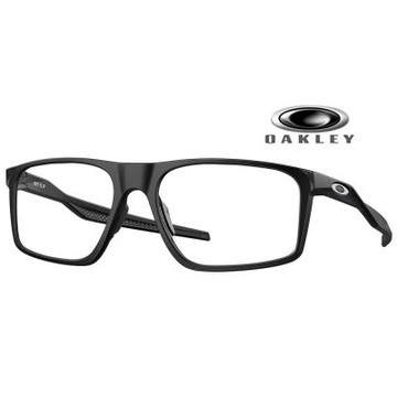 【Oakley】奧克利 Bat flip 輕量舒適運動光學眼鏡 可更換鼻墊設計 OX8183 01 56mm 霧黑 公司貨