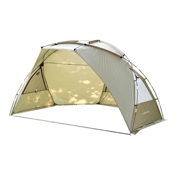 LIBERO Selvas 大型郊遊遮蔽帳篷  4人用  卡其色