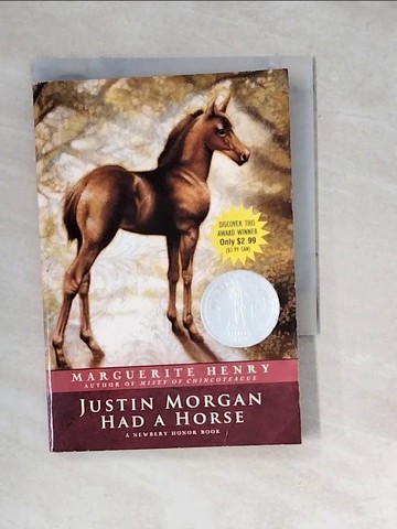 【書寶二手書T2／原文小說_WXD】Justin Morgan Had a Horse_Henry, Marguerite/ Dennis, Wesley (ILT)