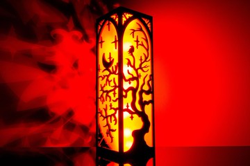 哥德風格 LED 桌燈 – 維多利亞時代 中世紀夜燈，暗黑美學裝飾