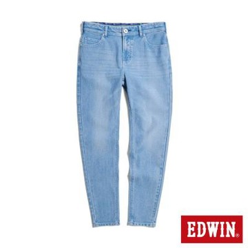 EDWIN 男裝 JERSEYS 經典PK修身丹寧錐形迦績褲-拔淺藍