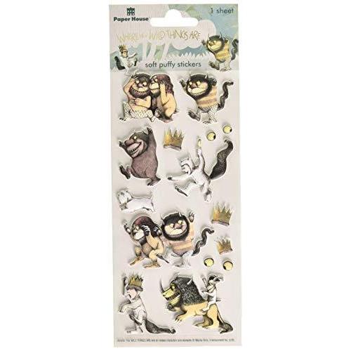 Paper House Puffyステッカー3? x6.5? -where The Wild Things Are 並行輸入