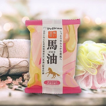 Pelican 沛麗康 馬油潤澤美膚皂 (80g) 美膚皂 香皂 肥皂 洗澡 沐浴 保濕【好物底家】D477916