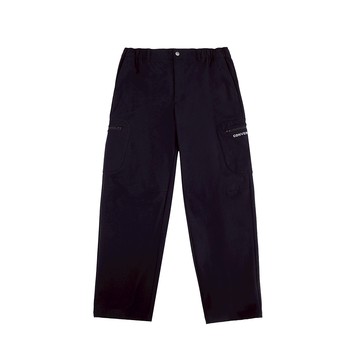CONVERSE STRETCH NYLON UTILITY WOVEN PANTS BLACK 男長褲 黑-TWMCJ121-023