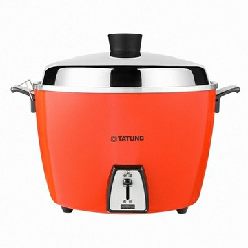 大同10人份電鍋(配件全不鏽鋼) TAC-10L-DR(朱紅色)  【APP 4%回饋】