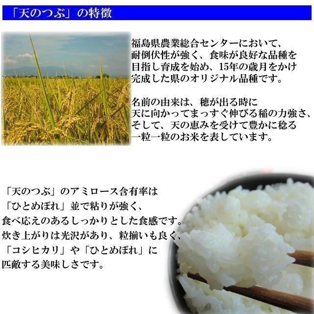 新米 天のつぶ 精米 2kg 会津産 令和5年産 お米 ※九州は送料別途500円・沖縄は送料別途1000円