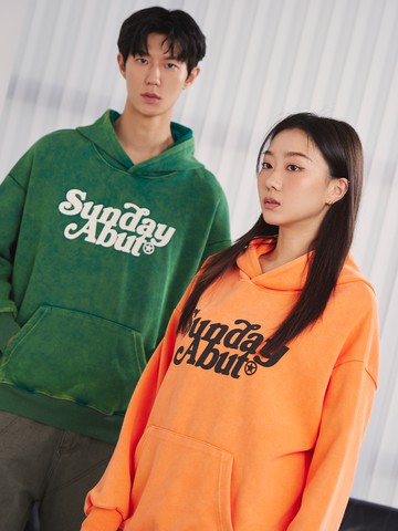 簡約週日繽紛長帽T