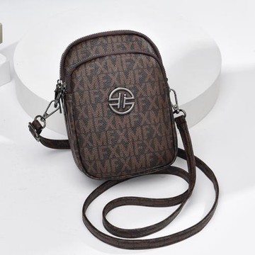 手機包女斜挎春夏小包包2025新款小挎包零錢包軟皮小巧三層手機袋