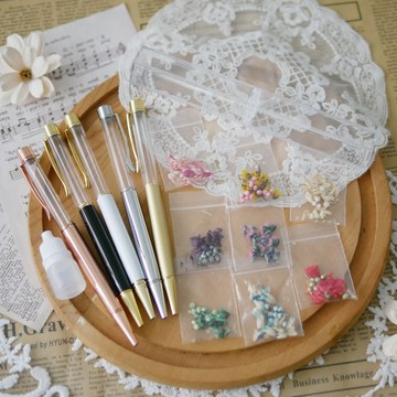 浮游花筆材料包 極度花燥 永生花 花禮