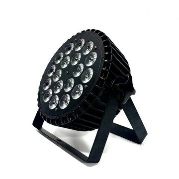 LED舞台燈 光束燈 酒吧燈 舞台射燈18顆四合一全彩扁帕燈led舞臺帕燈宴會廳酒吧蹦迪氛圍燈光染色燈