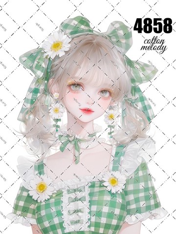 original sticker no.4858 人物貼紙 原創貼紙 原創人物貼紙 裝飾貼紙 cotton melody