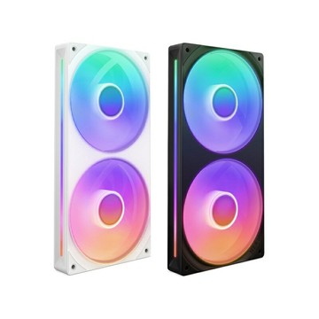 NZXT 恩傑 F240 RGB Core 一體式核心扇 黑色/白色